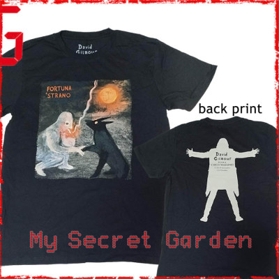 David Gilmour - Luck And Strange Italian Fortuna E Strano Official T Shirt ( Men S , XL) ***READY TO SHIP from Hong Kong***